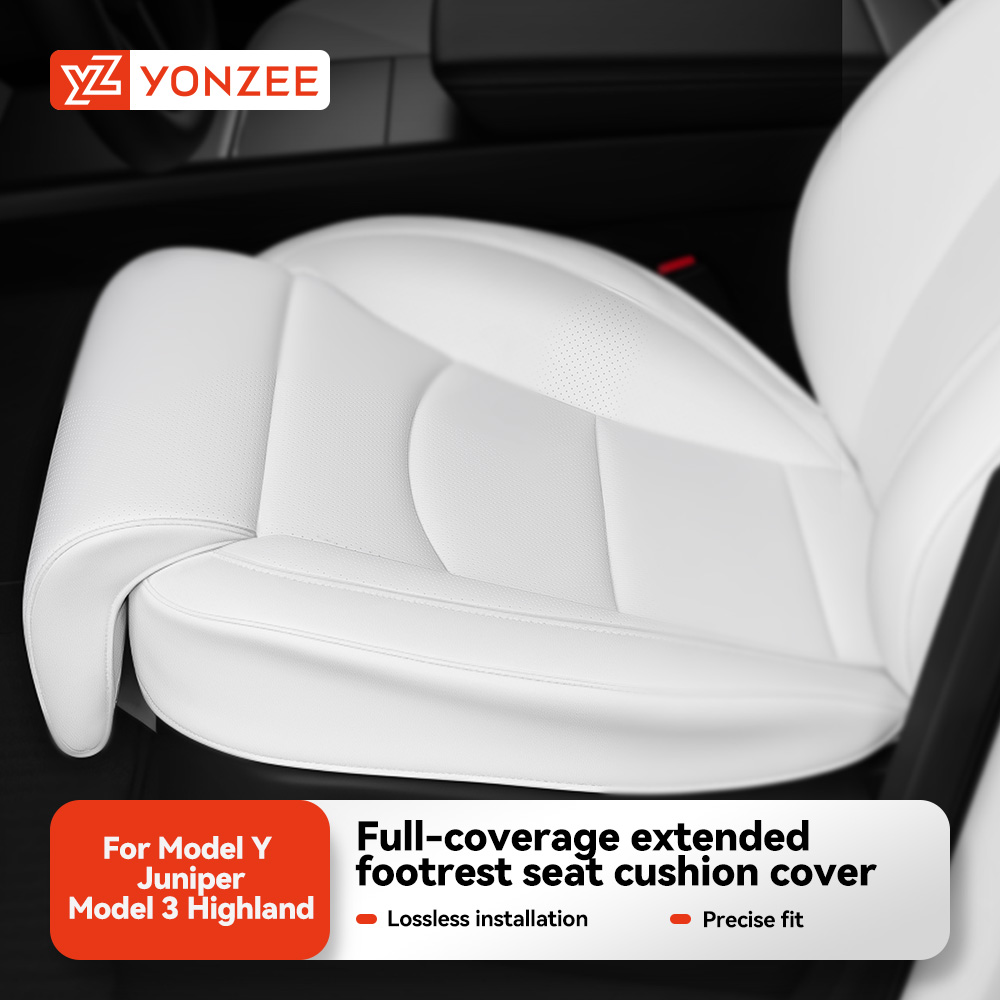 Memory Foam Car Neck Pillow Lumbar Support - YZ テスラ 2026年モデルY ジュニパー レッグサポート エクステンション