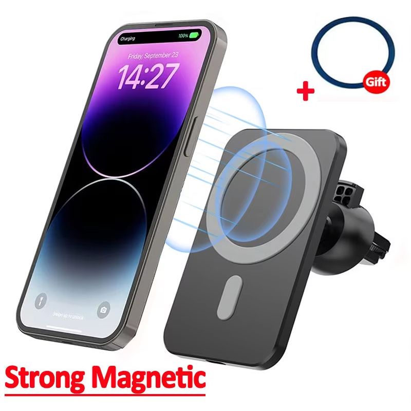 Magnetic Phone Holder For Car Vent - マグセーフ対応 iPhone 17 16 15 14