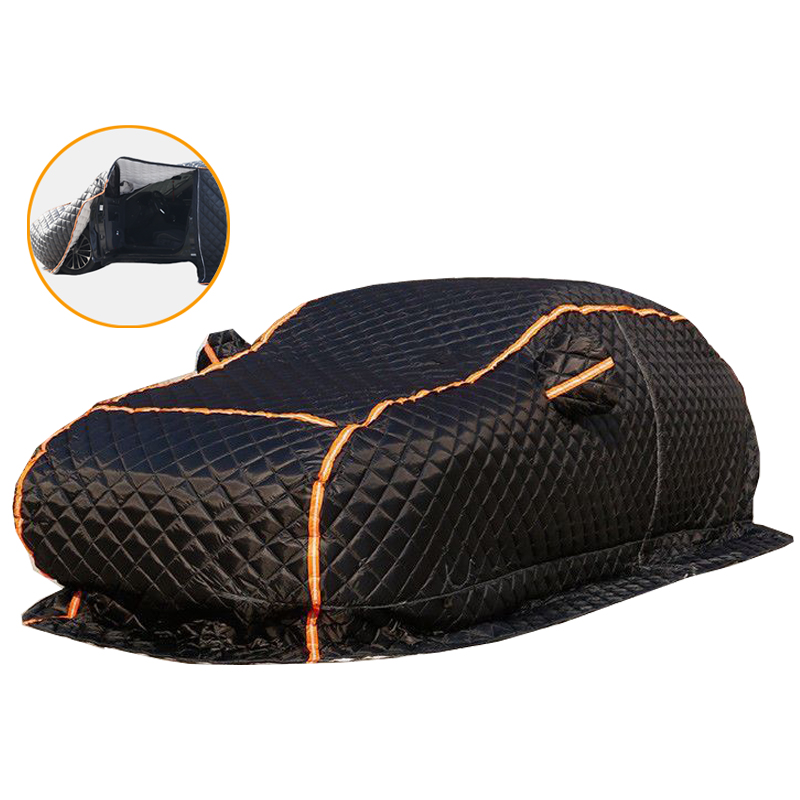 Car Accessories - 冬の売れ筋カーアクセサリー、防水・厚手コットン製スノープルーフカーカバー、雹よけカーカバー