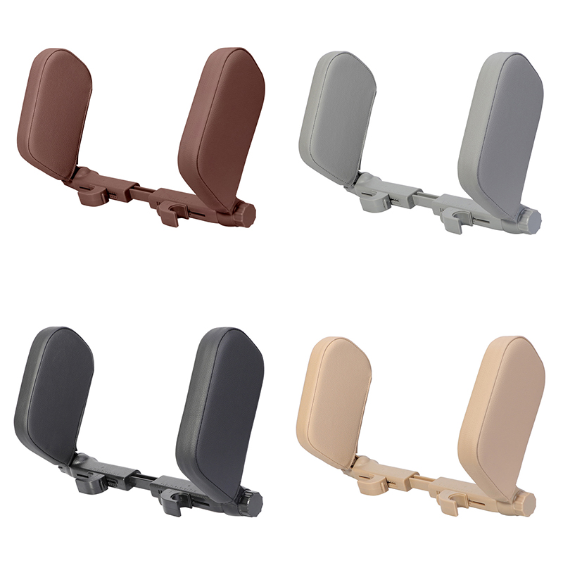 Memory Foam Car Neck Pillow Lumbar Support - 車の首のヘッドレスト枕クッションシート低反発パッド睡眠側頭伸縮サポート頚椎大人子供のための