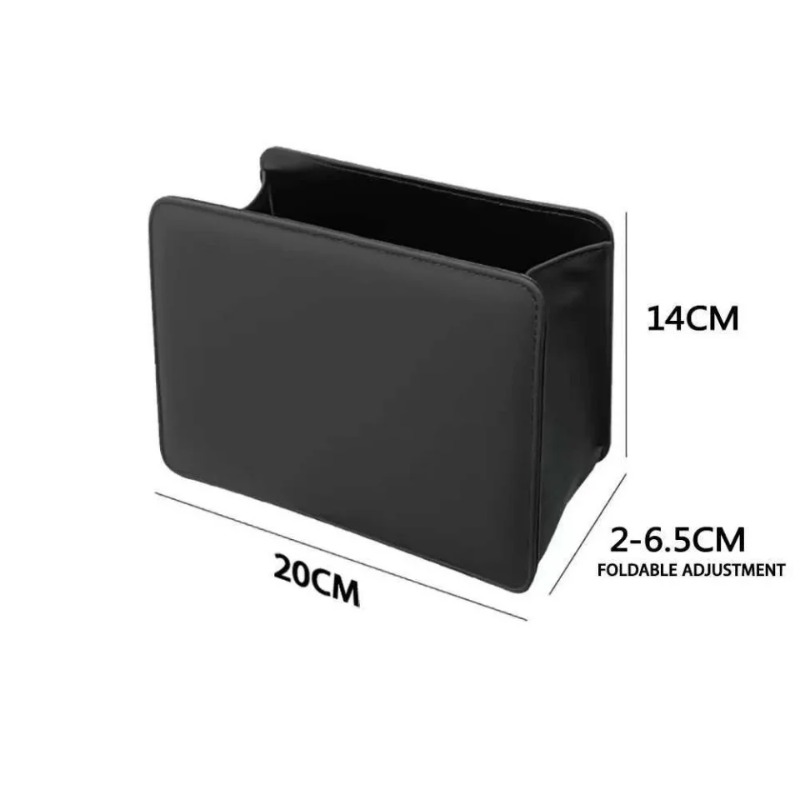 Waterproof Car Trash Can With Lid - 車用ゴミ箱 ドア収納ボックス 折りたたみ式シートバックハンギングバッグ 防水車内オーガナイザー セダンSUV用