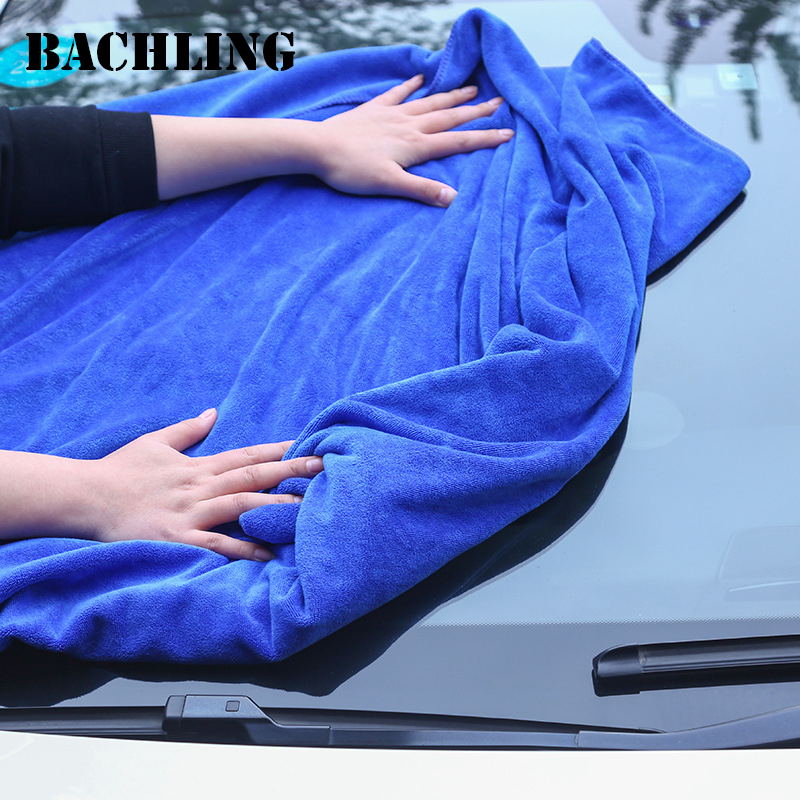 Microfiber Car Drying Towel Super Absorbent - 超微細吸収性マイクロファイバー洗車タオル,400gsm,60x160 cm, 180cm