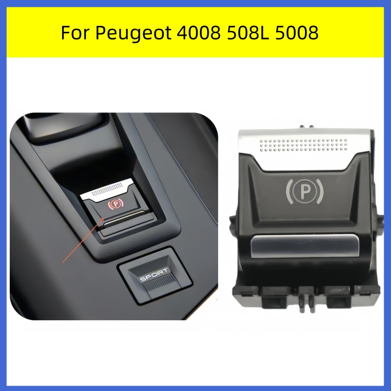 Car Electronics - 1 個プジョー 4008 508L 5008 電子ハンドブレーキスイッチ