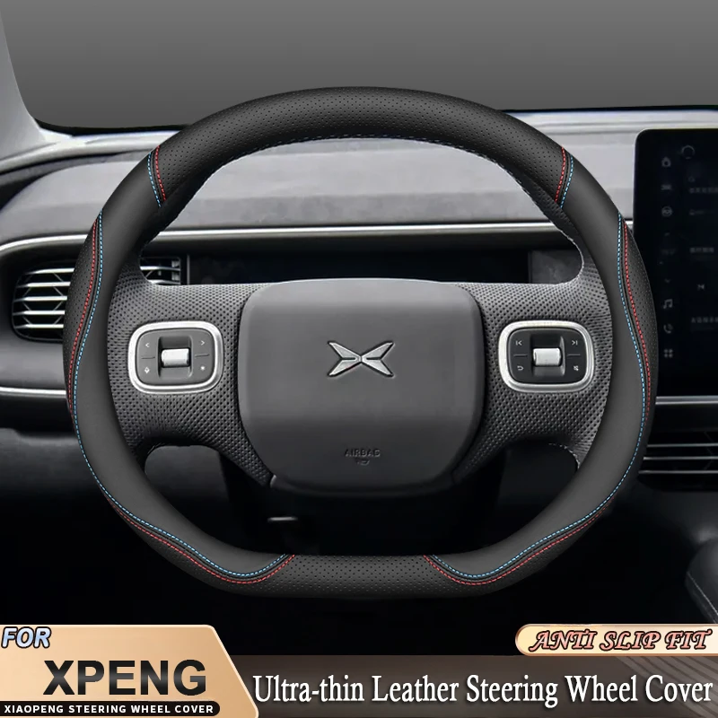 Car Steering Wheel Cover Anti Slip Breathable - 車のステアリングホイールカバーラップホルダー Xpeng G6 P7 P5 G3