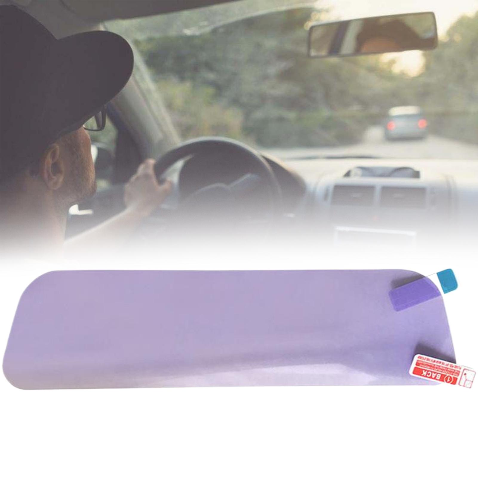 Anti Glare Car Rearview Mirror Film - 車内バックミラー用アンチグレアフィルム 車用反射フィルム クリアリアビュー耐久性車用バックミラーステッカー