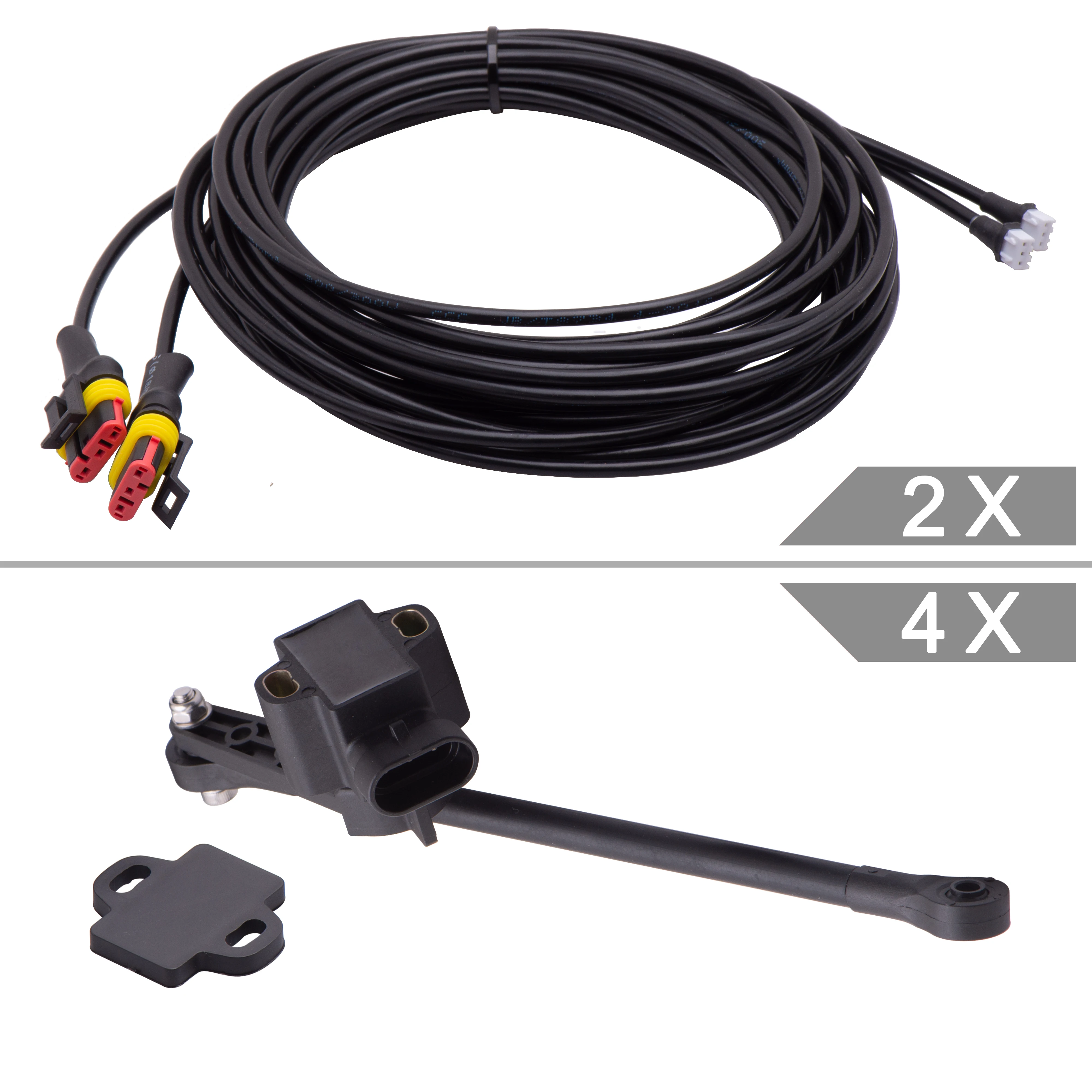 Car Electronics - Bluetoothエアサスペンション電子制御システム | LD4S+ 高さセンサー搭載 車改造キット