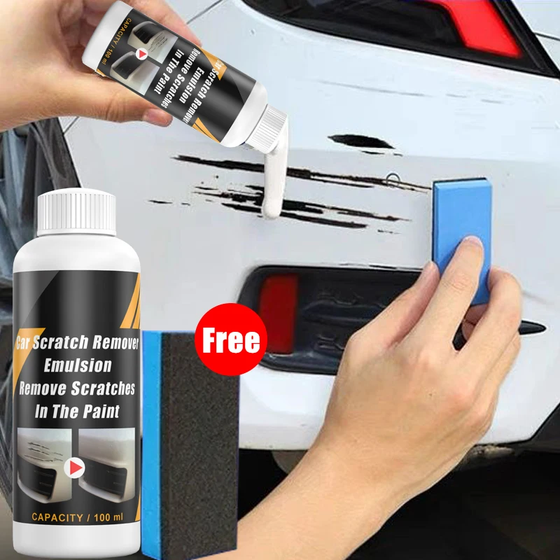 Car Scratch Repair Polishing Wax Paste - 車のスクラッチリムーバーペイントケアツール自動スワールリムーバー傷修理研磨車体研削コンパウンドアンチスクラッチワックス