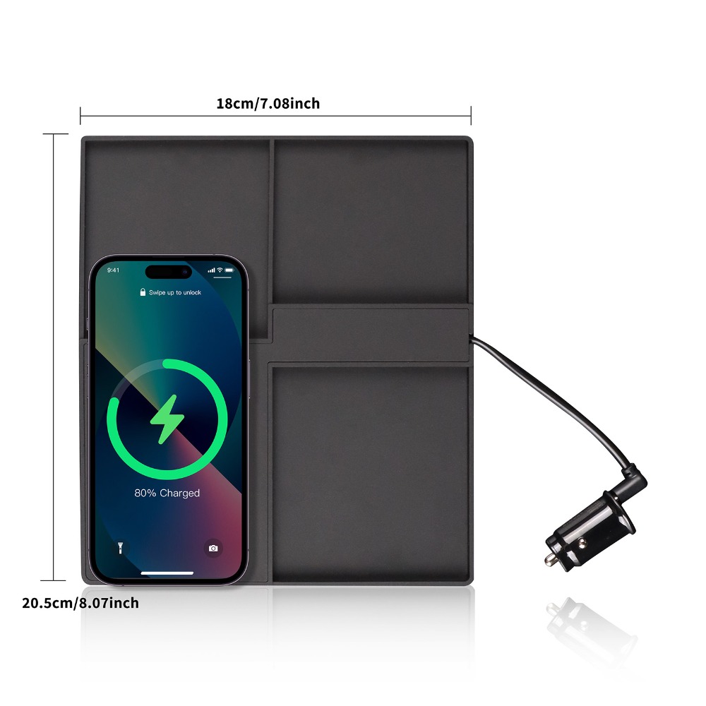 車のワイヤレス充電器パッド安定した高速充電ホンダ CRV 2 - Wireless Car Charger Mount Fast Charging のレビューと価格