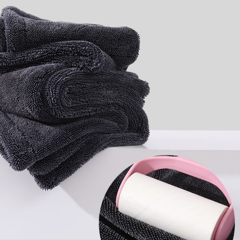 1300GSMツイストループマイクロファイバー車用乾燥タオル - Microfiber Car Drying Towel Super Absorbent のレビューと価格