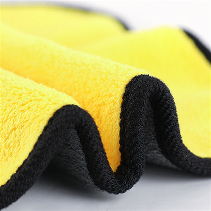 ビッグ洗車マイクロファイバータオル車のクリーニング乾燥布カー - Microfiber Car Drying Towel Super Absorbent のレビューと価格