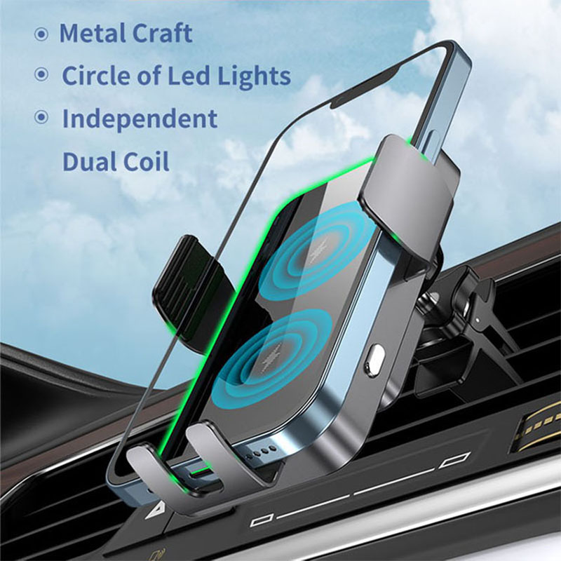 Qi2 ワイヤレス充電器 車載ホルダー エアコン吹き出し口取 - Magnetic Phone Holder For Car Vent のレビューと価格