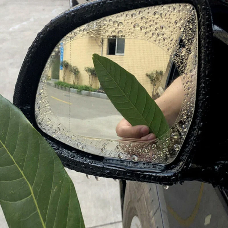 2 個車のステッカー防雨フィルム車のバックミラー車のバックミ - Anti Glare Car Rearview Mirror Film のレビューと価格