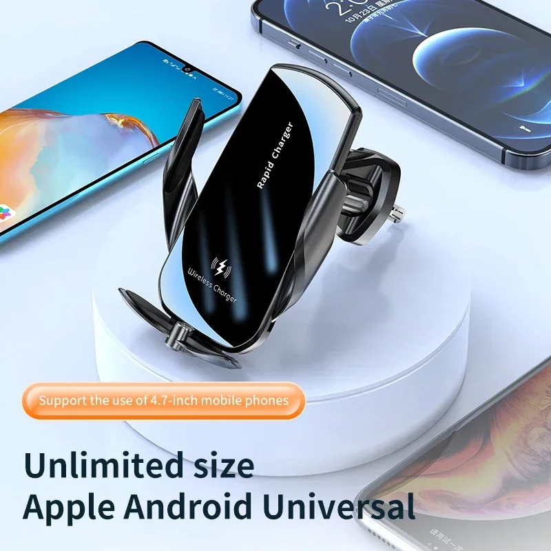 Vikefon-ワイヤレスカーチャージャー,自動車用充電器, - Wireless Car Charger Mount Fast Charging のレビューと価格