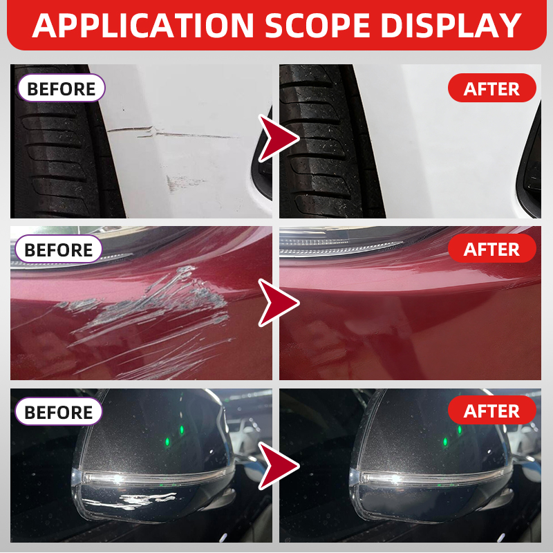 車の傷消し剤 ペイントケアツール 自動車のスクラッチリムーバ - Car Scratch Repair Polishing Wax Paste のレビューと価格