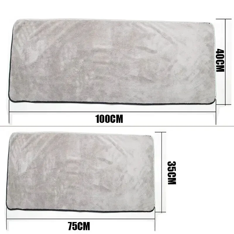 マイクロファイバー洗車タオル超吸収性厚くて柔らかい自動乾燥窓 - Microfiber Car Drying Towel Super Absorbent のレビューと価格
