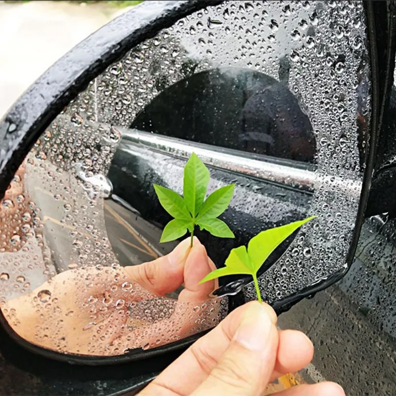 車のバックミラー保護フィルムサイドウィンドウステッカー防曇グ - Anti Glare Car Rearview Mirror Film のレビューと価格