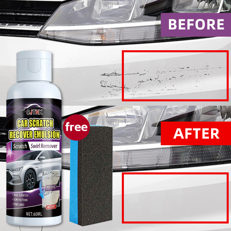 車の傷消し剤、塗装ケアツール、自動車の渦巻き模様除去剤、傷修 - Car Scratch Repair Polishing Wax Paste のレビューと価格