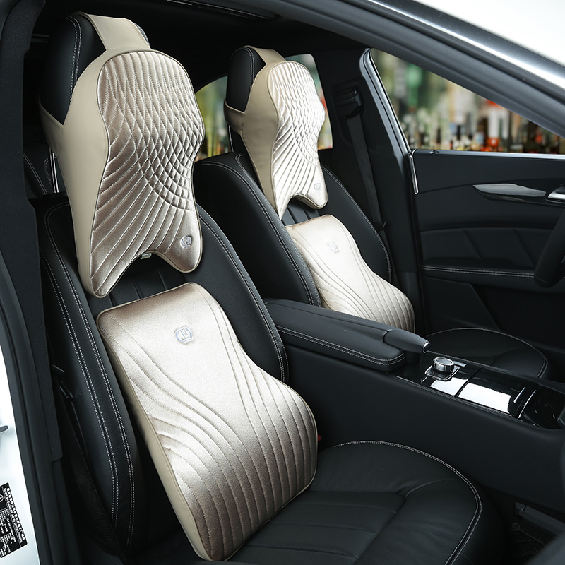 メモリーフォーム製カークッション,デラックスシート,腰痛用, - Memory Foam Car Neck Pillow Lumbar Support のレビューと価格