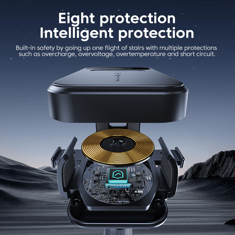 UYUXIO エアベント車載ホルダー 15W急速充電 ワイヤ - Wireless Car Charger Mount Fast Charging のレビューと価格