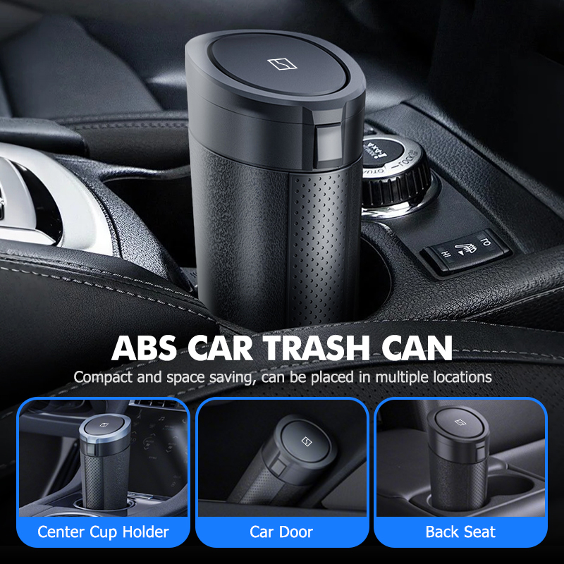 車のゴミ箱防水プレスタイプ多用途ゴミ箱 Zeekr 001  - Waterproof Car Trash Can With Lid のレビューと価格