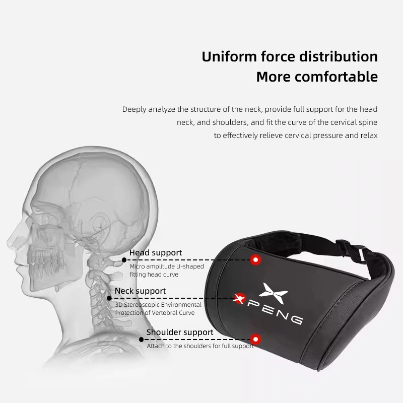 Xpeng G6 G9 P5 P7 X9 車用シートヘッドレ - Memory Foam Car Neck Pillow Lumbar Support のレビューと価格
