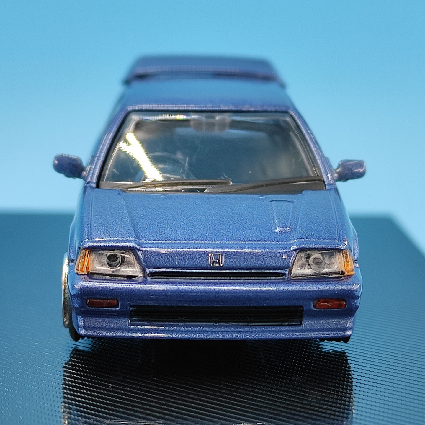 ダイキャスト JDM 1/64スケール Si E-AT ブル - Car Care のレビューと価格