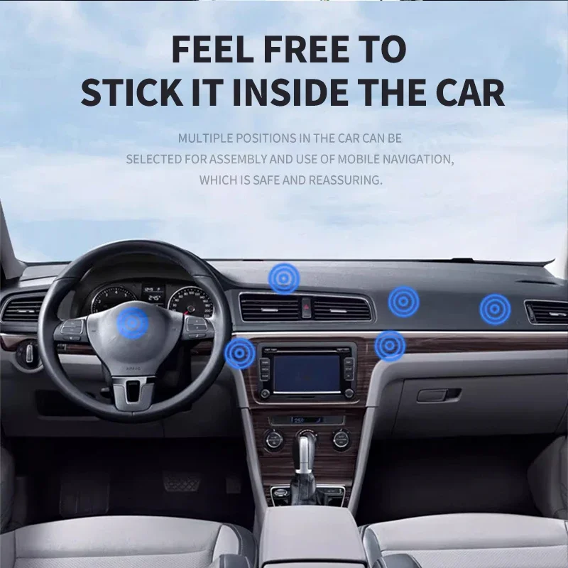 ミニ車載電話ホルダーエアベントスマートフォンモバイルスタンド - Magnetic Phone Holder For Car Vent のレビューと価格