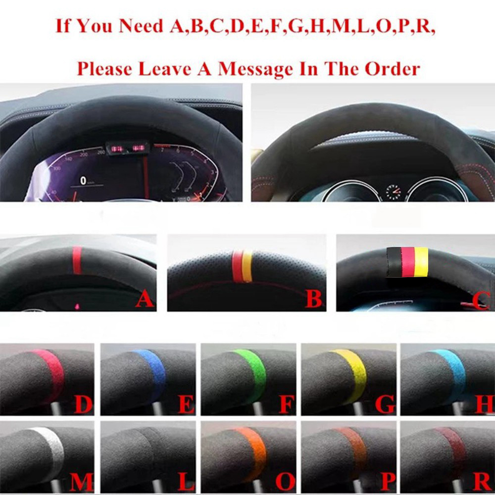 滑り止めレザーカーステアリングカバー,BMWスポーツm3,e - Car Steering Wheel Cover Anti Slip Breathable のレビューと価格