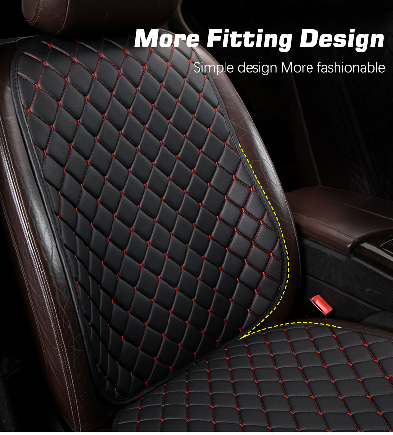 カーグル PUレザー製カーシートカバー フルセット 滑り止め - Leather Car Seat Covers Full Set Universal のレビューと価格