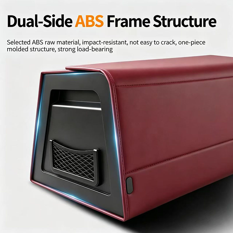 車のトランクオーガナイザーボックスナッパレザー大容量折りたた - Car Trunk Organizer Foldable Storage Box のレビューと価格