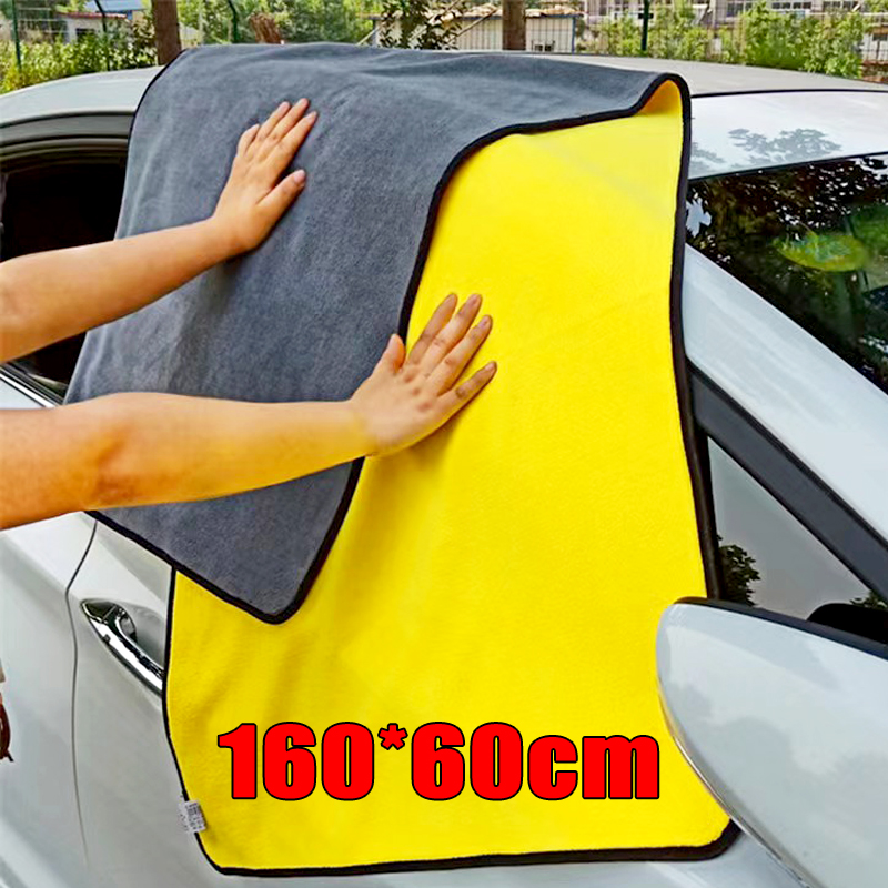 マイクロファイバークリーニングタオル超吸収性厚みのあるソフト - Microfiber Car Drying Towel Super Absorbent のレビューと価格