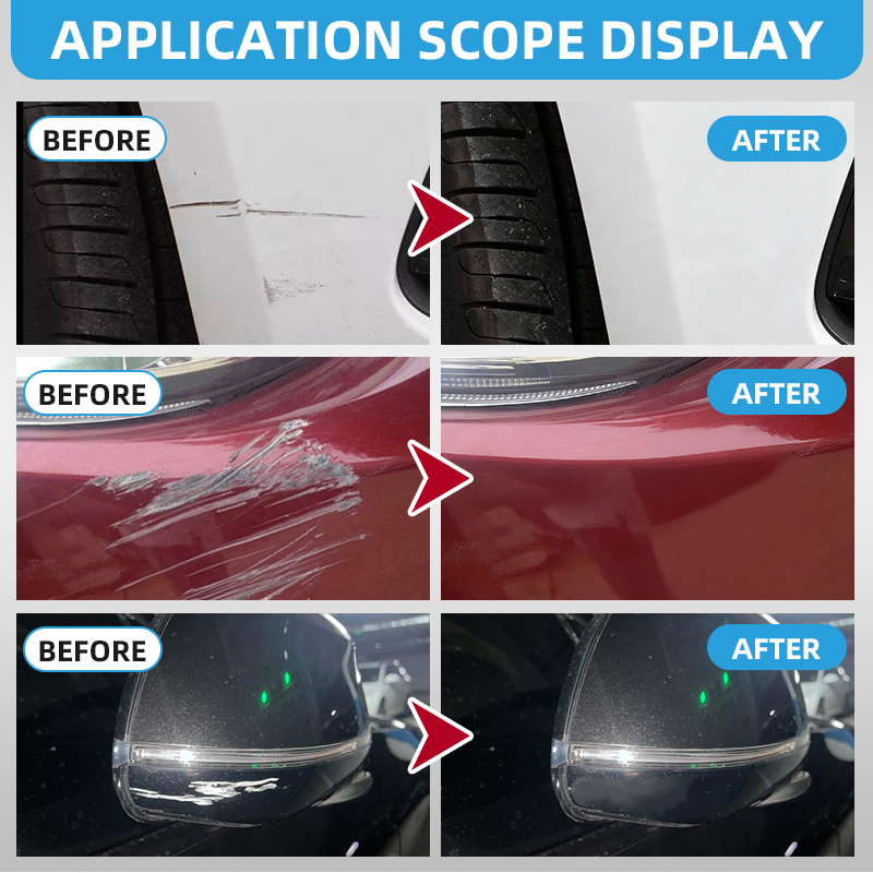 車の傷消し剤、塗装ケアツール、自動車の渦巻き模様除去剤、傷修 - Car Scratch Repair Polishing Wax Paste のレビューと価格