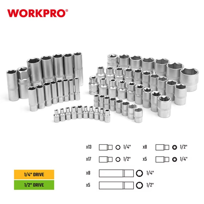 108ピース プロ仕様 自動車修理工具セット CRV鋼製レン - Auto Repair Tools のレビューと価格