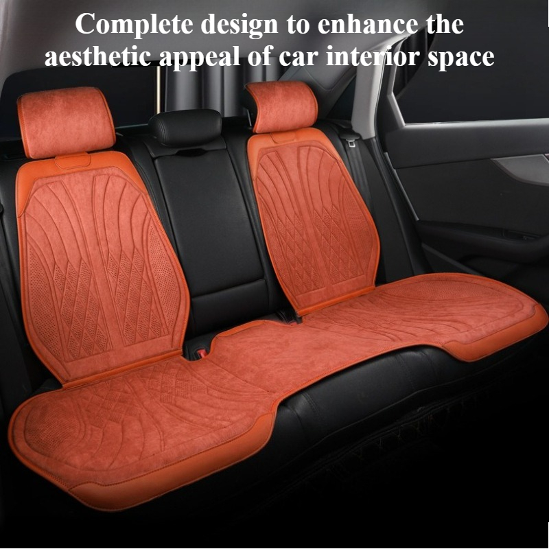 高級スエードレザーカーシート保護マット四季通用ユニバーサルカ - Leather Car Seat Covers Full Set Universal のレビューと価格