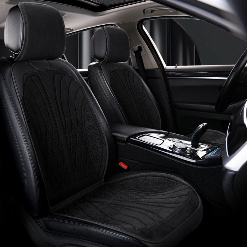 高級スエードレザーカーシート保護マット四季通用ユニバーサルカ - Leather Car Seat Covers Full Set Universal のレビューと価格