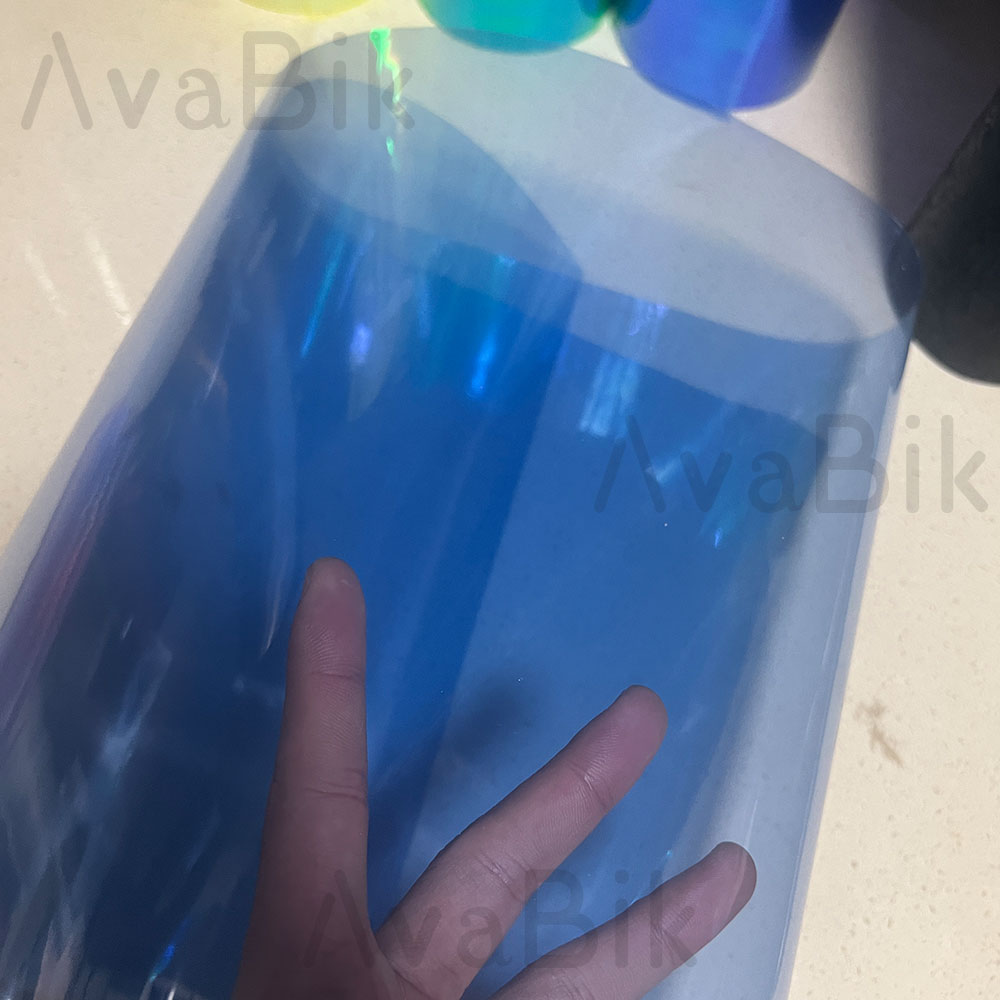 30 センチメートル車のヘッドライトブルーティントフィルム  - Anti Glare Car Rearview Mirror Film のレビューと価格