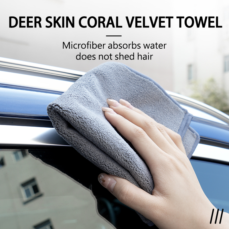 起亜超吸収性洗車マイクロファイバータオルクリーニング乾燥布シ - Microfiber Car Drying Towel Super Absorbent のレビューと価格