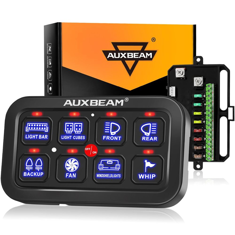 8連スイッチパネル BA80 自動調光LEDタッチコントロー - Car Electronics のレビューと価格