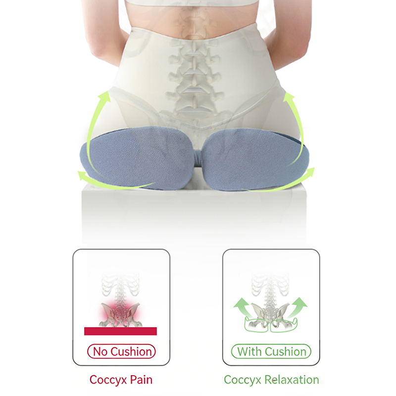 ポータブル低反発メモリーフォームカーシートクッション人間工学 - Memory Foam Car Neck Pillow Lumbar Support のレビューと価格