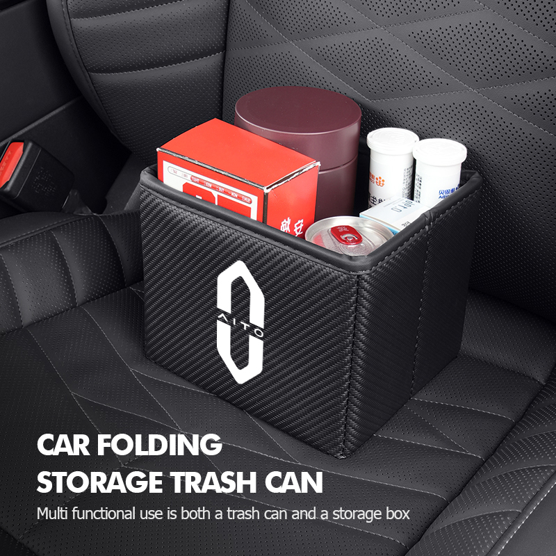 車のゴミ箱折りたたみ式ゴミ防水オーガナイザーバッグ Aito - Waterproof Car Trash Can With Lid のレビューと価格