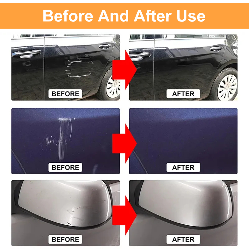車の傷消し剤、塗装ケアツール、自動車の渦巻き模様除去剤、傷修 - Car Scratch Repair Polishing Wax Paste のレビューと価格