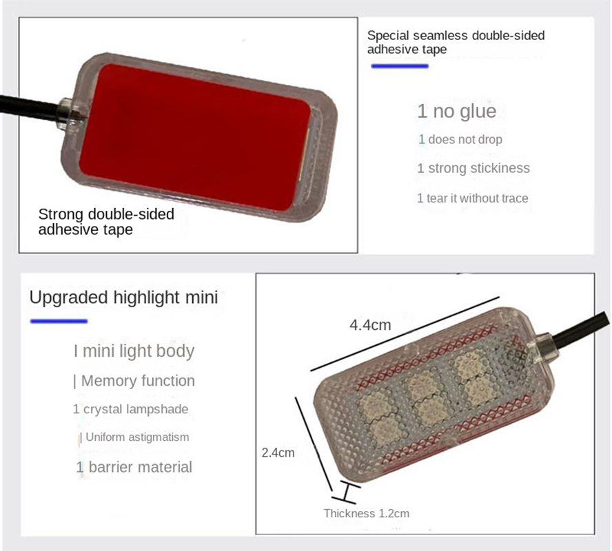 デュアルコントロールLED車内アンビエントフットライト,US - Led Ambient Interior Car Lights App Control のレビューと価格