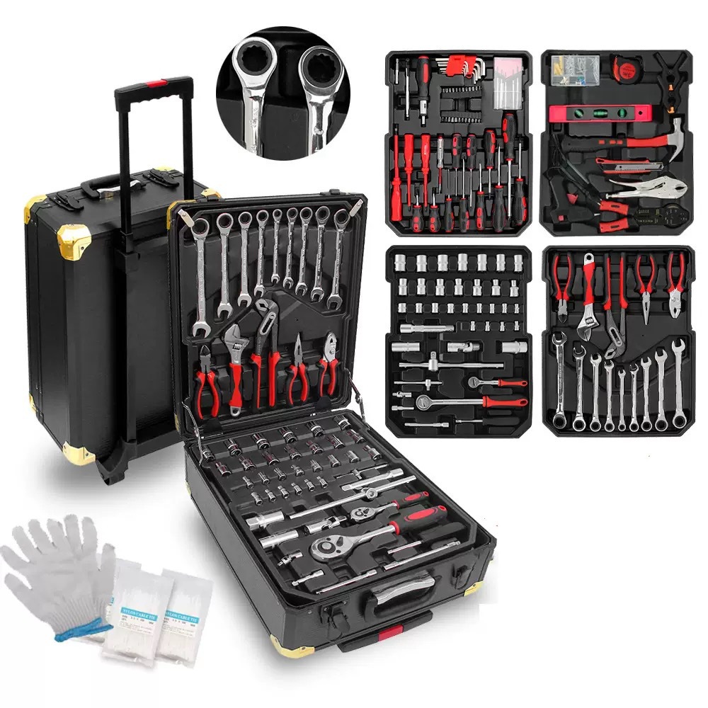 399ピース クロムバナジウム鋼製 ハードウェア修理ツールセ - Auto Repair Tools のレビューと価格