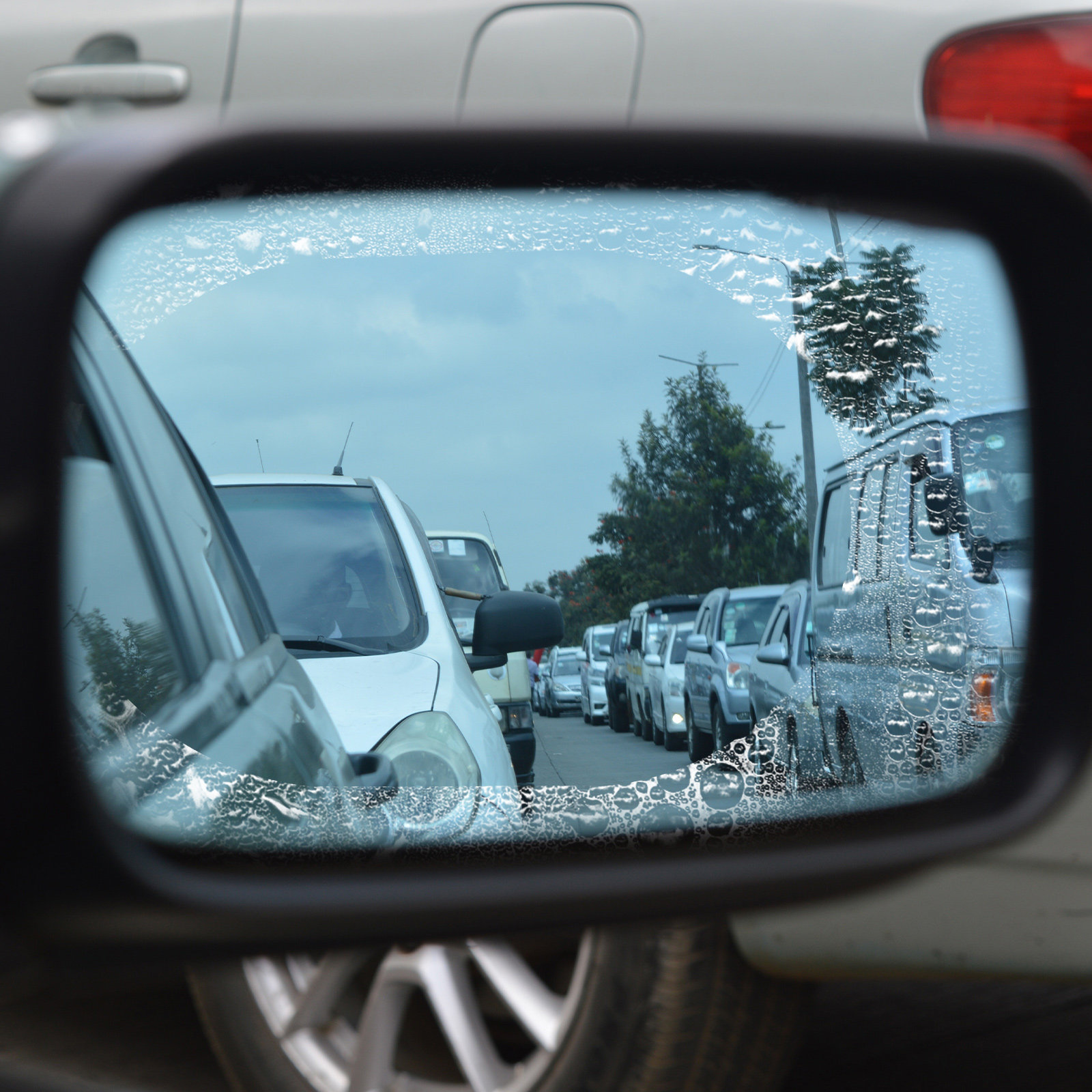 20枚入り 車用バックミラー保護フィルム 防水 撥水 防雨  - Anti Glare Car Rearview Mirror Film のレビューと価格