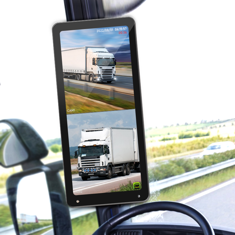 12.3インチIPSスクリーン電子式車載バックミラー、バス・ - Car Electronics のレビューと価格