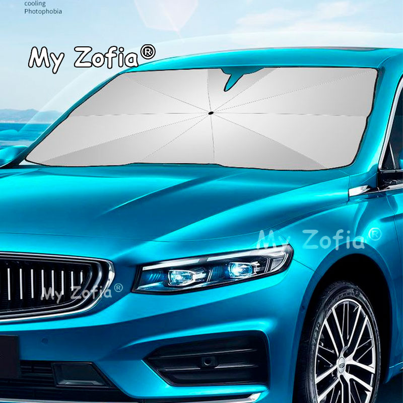 吉利 Emgrand 2025 2026 車のフロントガラス - Car Sunshade Windshield Umbrella Foldable のレビューと価格