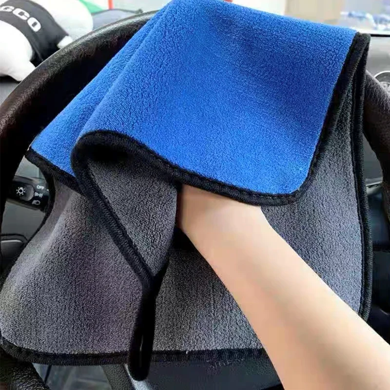 洗車タオル 1/5 個マイクロファイバー超吸収性車のクリーニ - Microfiber Car Drying Towel Super Absorbent のレビューと価格