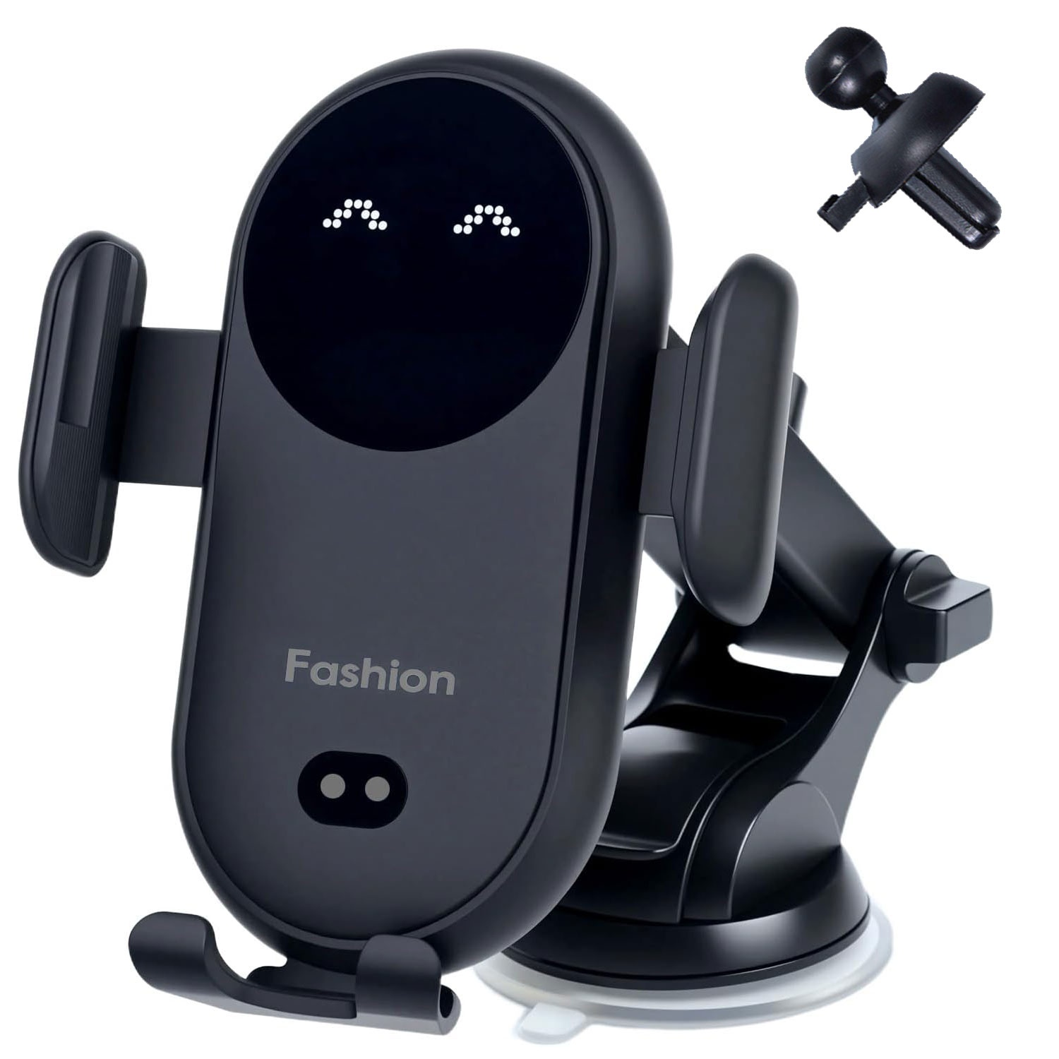 ワイヤレスカーチャージャースタンド 赤外線オートクランプ付き - Wireless Car Charger Mount Fast Charging のレビューと価格