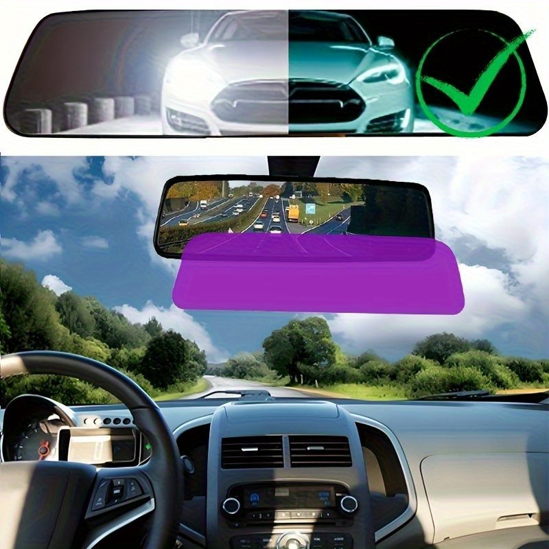 アンチグレア車内ミラーフィルムバックミラー防曇フィルム自動夜 - Anti Glare Car Rearview Mirror Film のレビューと価格