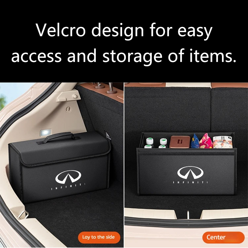 車のトランクオーガナイザーボックス折りたたみ式収納整理バッグ - Car Trunk Organizer Foldable Storage Box のレビューと価格